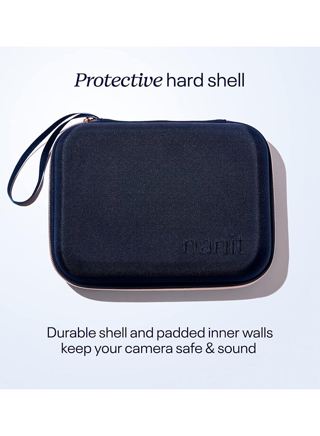 Nanit Travel Case – Protective Hard Shell Carrying Case for Nanit Pro Baby Monitor and Multi-Stand Travel Accessory, Blue - Image 3